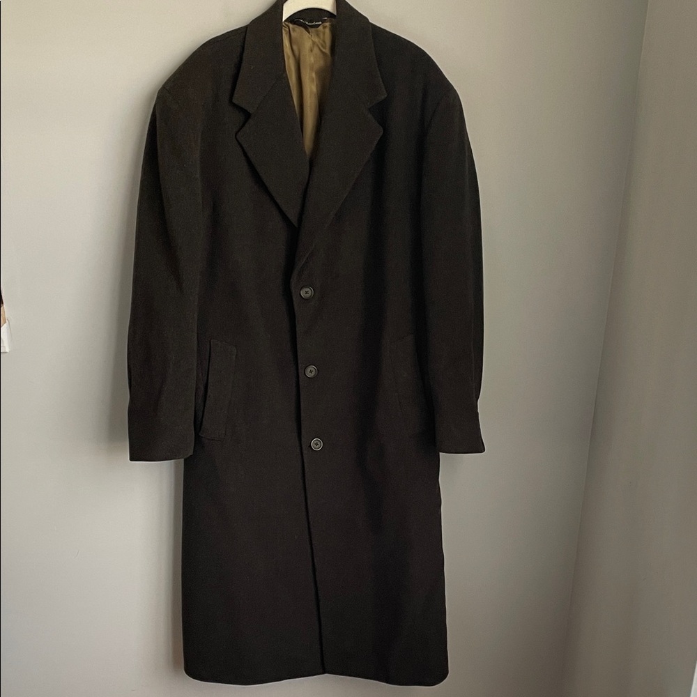 Cardinal of Canada Men’s Long Wool Coat Size 44R